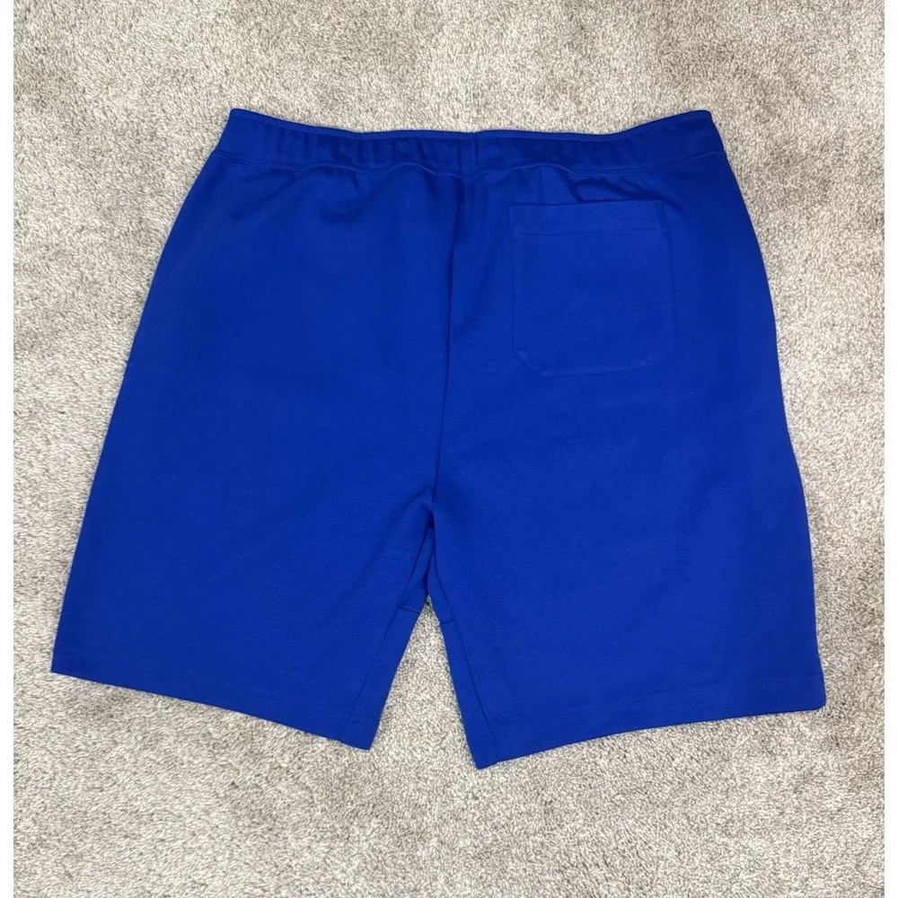 Polo Ralph Lauren Double Knit Athletic Shorts Blue Size L - Picture 2 of 5